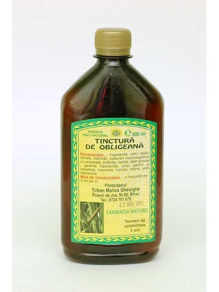 Tinctura de Obligeana